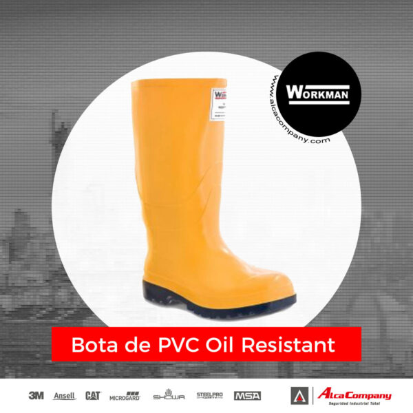 Bota de PVC Oil Resistant v1