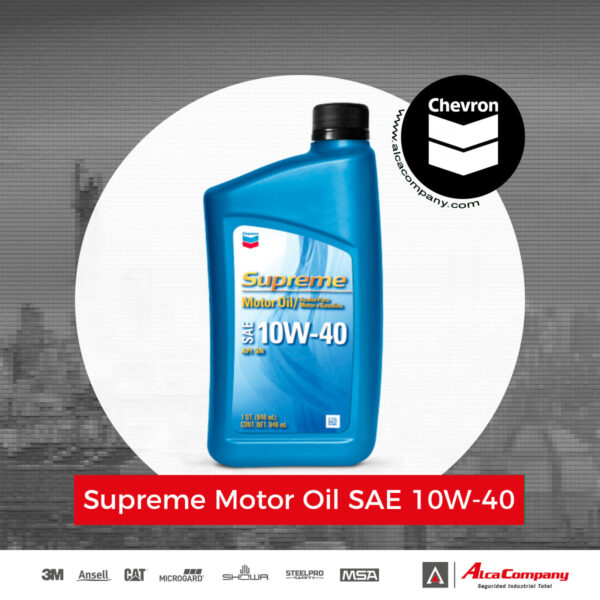 Supreme Motor Oil SAE 10W 40