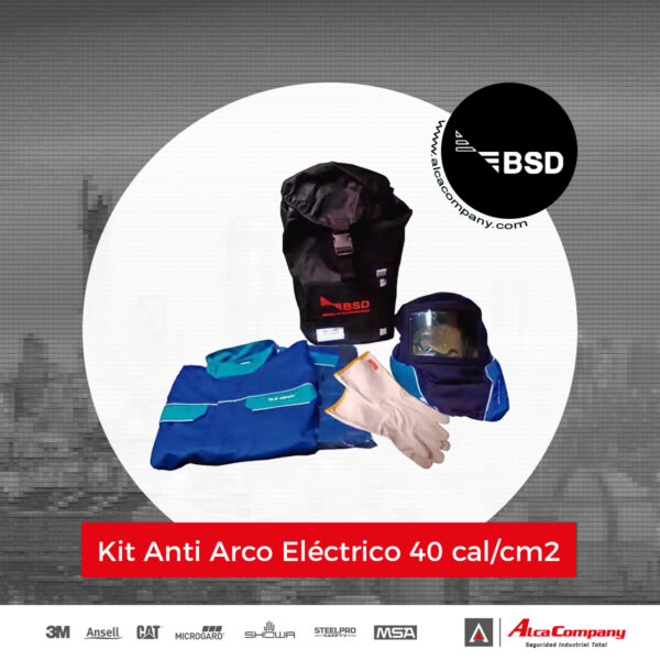 Kit Anti Arco Electrico 40 cal cm2