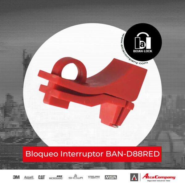 Bloqueo Interruptor BAN D88RED